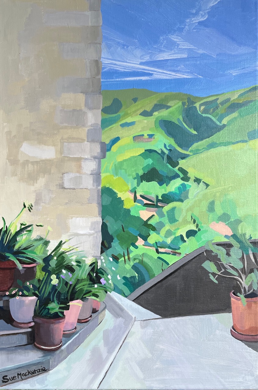 Early September Morning Luberon - Acrylic on Canvas - 60cm x 40cm